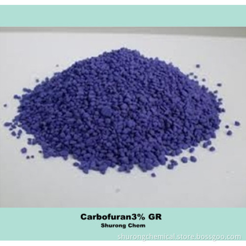 Agrochemical Insecticide Carbofuran 98% Tc 3% Gr